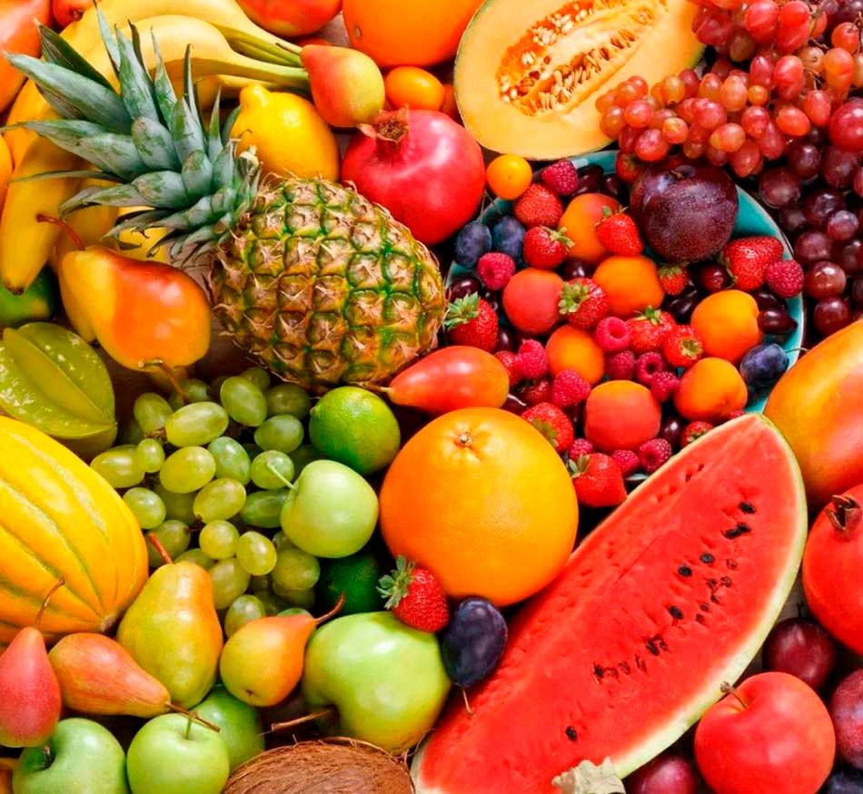 Variedad de Frutas tropicales